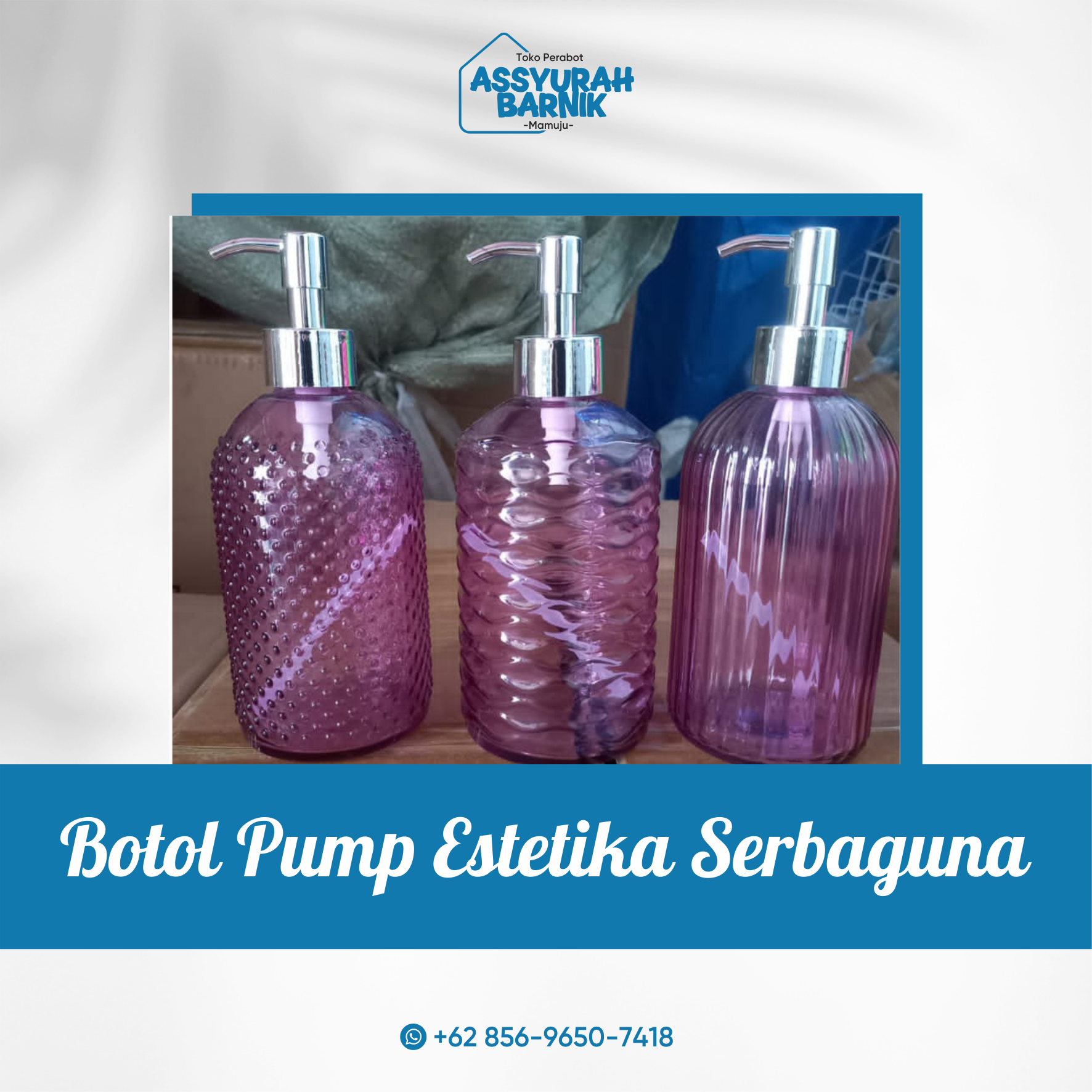 Botol Pump Estetika Serbaguna